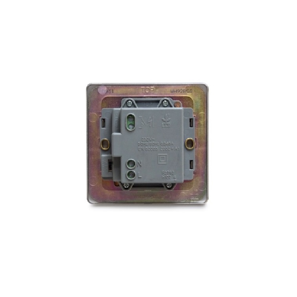 FYM Bell Buzzer (3 x 3 inches) Brushed Steel