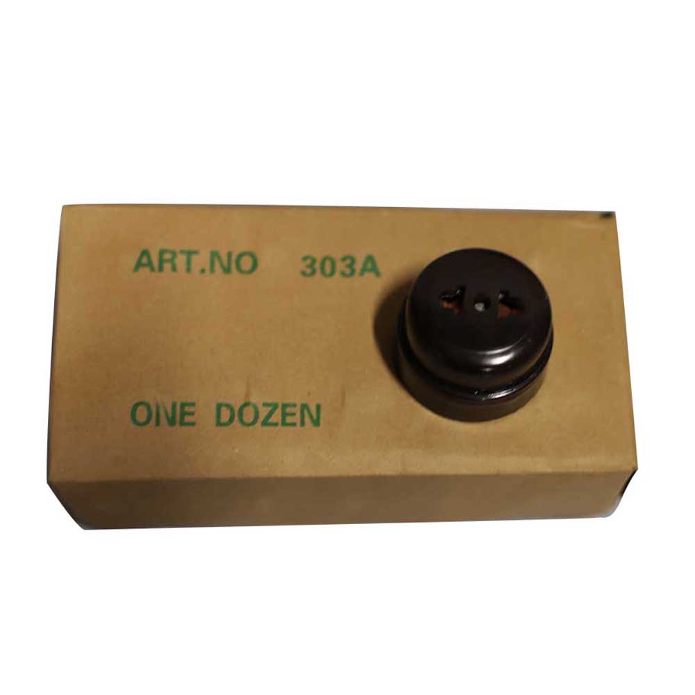 3A 2PIN ROUND  SOCKET