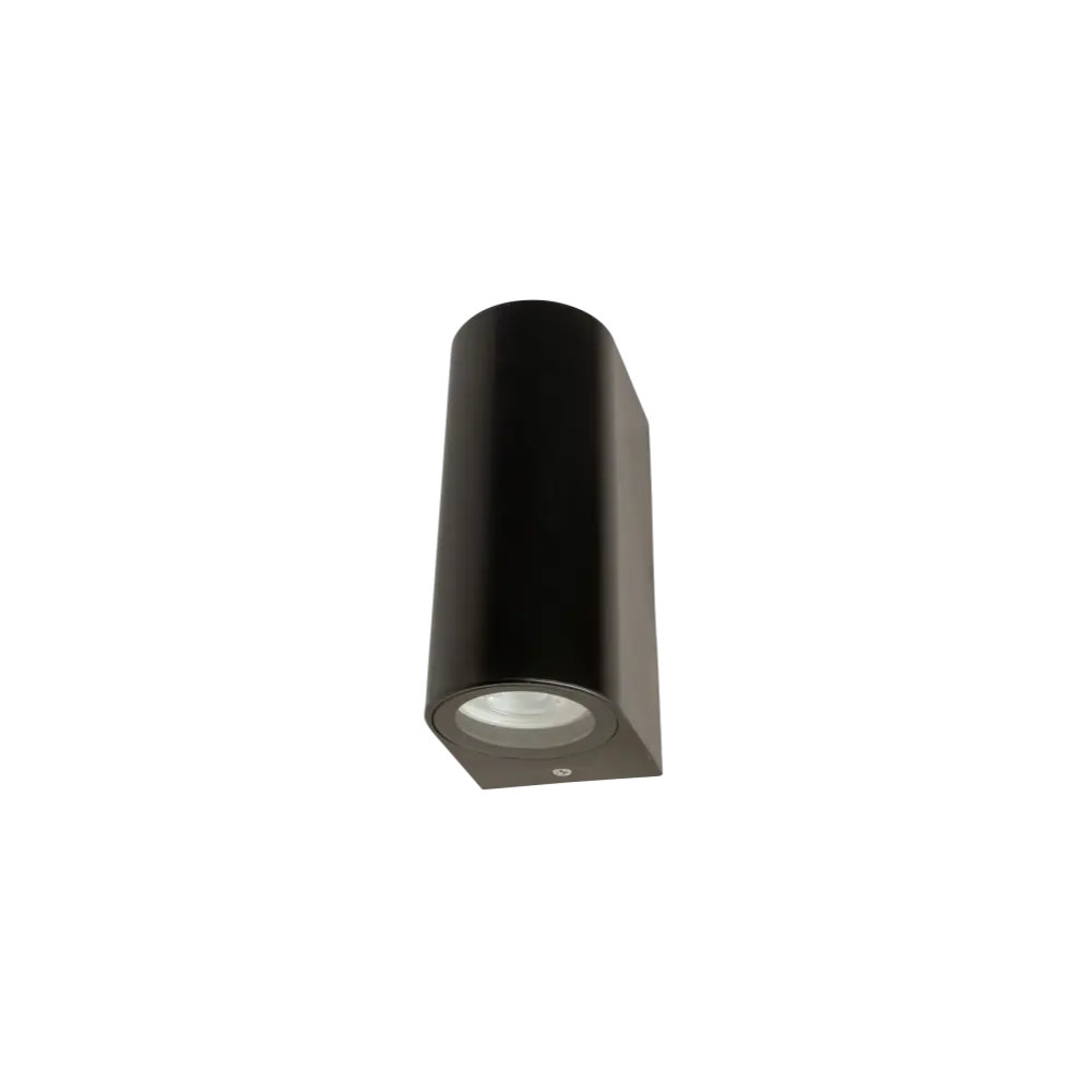 GU10 Up Down Wall Light IP54 Black
