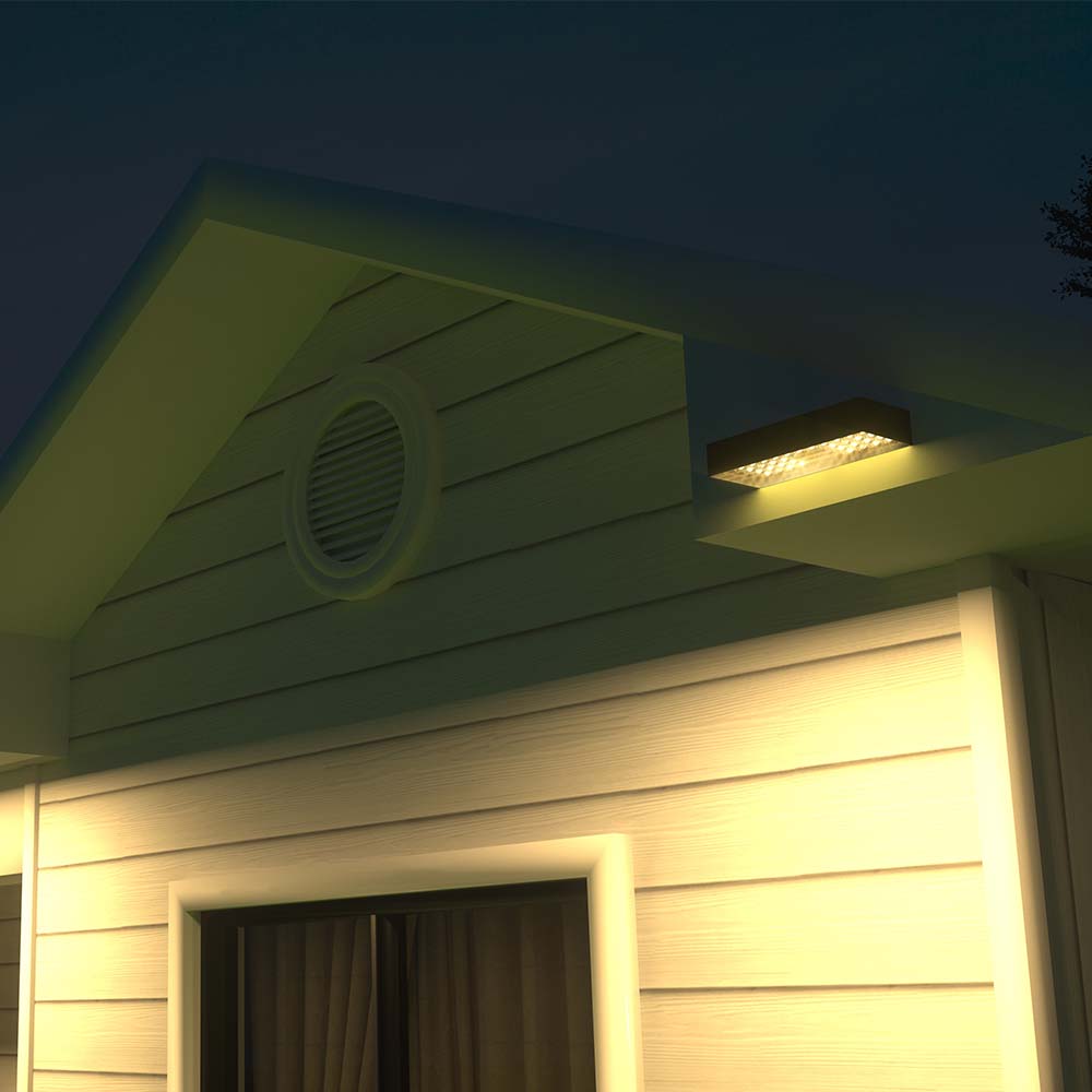 Modern Solar LED Wall Light – IP65