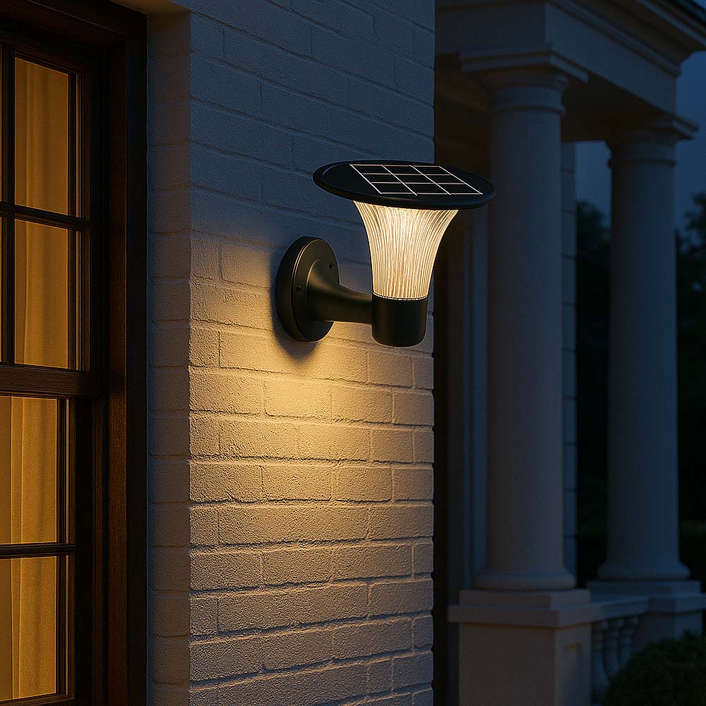 Diamond Solar Wall Light – 15W 