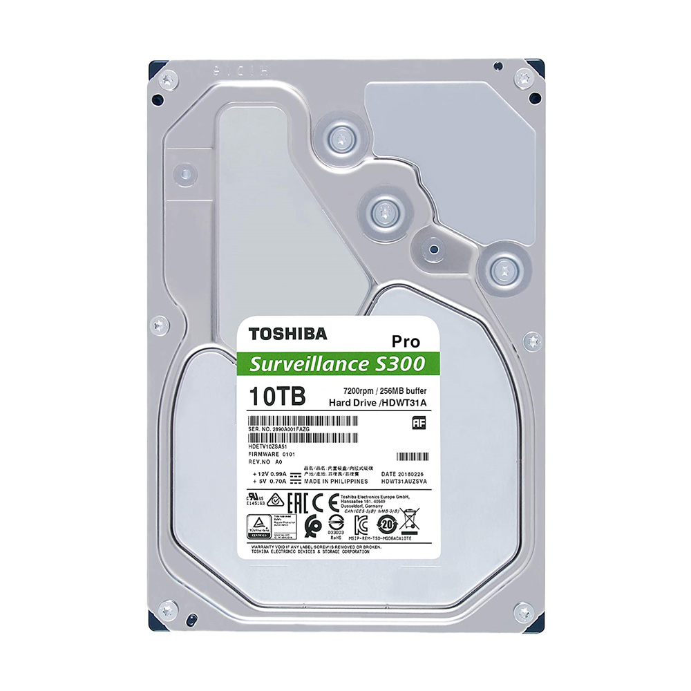 10TB TOSHIBA SURVEILLANCE HDD-2